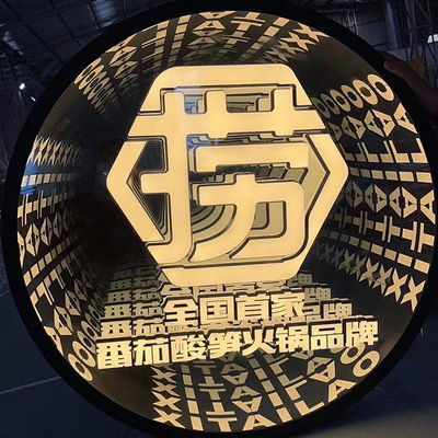 Sinais de negócios LED 3D de aço inoxidável para Melaleuca