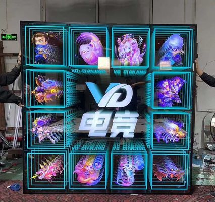 Sinais de negócios LED 3D de aço inoxidável para Melaleuca