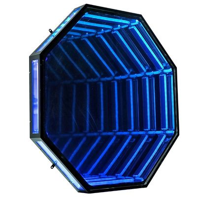 Lâmpadas de néon Infinity Mirror Abyss Mirror Design personalizado para festa Decoração doméstica interior