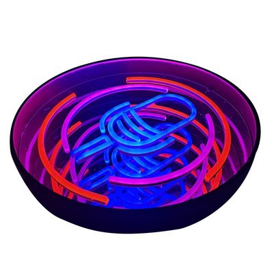 Infinite Visual Art Light Box Melle Abyss Mirror 3D Logotipo de letra luminosa Neon Billboard