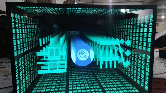 Infinite Visual Art Light Box Melle Abyss Mirror 3D Logotipo de letra luminosa Neon Billboard