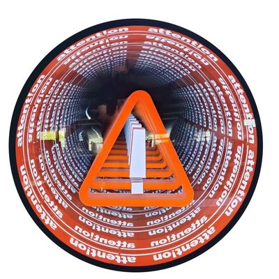 3D Abyss Mirror Neon Acrylic Letras luminosas com luzes Neno Delicado formato de tamanho personalizado