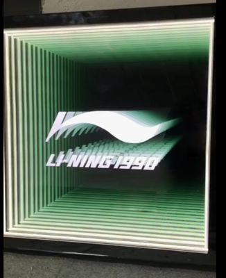 Espaço de letras personalizadas para interiores e exteriores Infinity Mirror Art para bares e exposições
